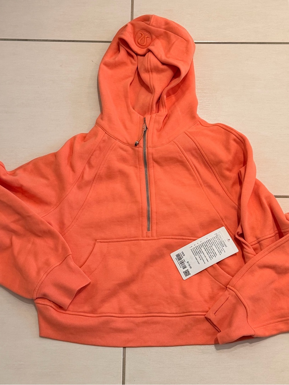 lululemon athletica Scuba Oversized Half-Zip Hoodie NWT CRLK Xs/S